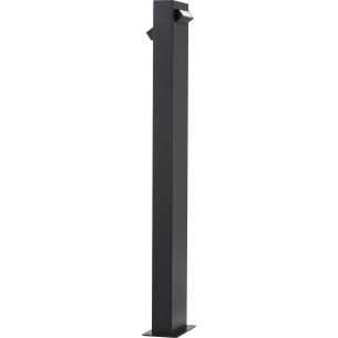 Spart LED III 80cm black modern garden post lamp