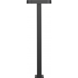 Trefl LED 50cm black modern garden lamp post