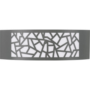 Fiji dark grey decorative outdoor wall lamp